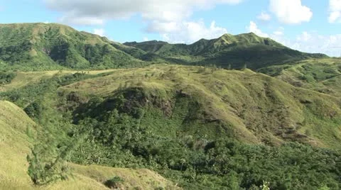 Mountain tropical jungle Stock Footage 12574269