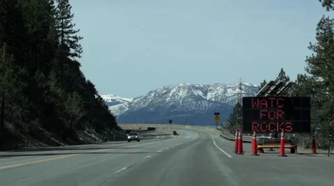 Mountain Tunnel Video stock 49172881