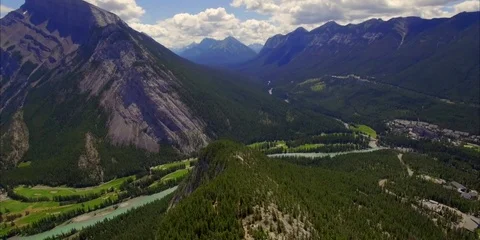 Mountain tunnel panoramic Stock Footage 70403442