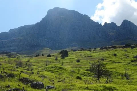 Mountain Tymfi in Pindus mountain range - Greece Stock Photos
