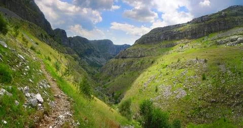 Mountain Tymfi in Pindus mountain range - Greece Stock Photos