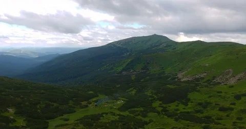 Mountain valley 4K Stock Footage 85300810