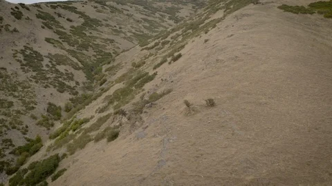 Mountain valley and clouds Stock Footage 102533109