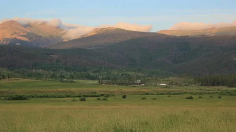 Mountain Valley Field (time lapse) Stock Footage 41490162