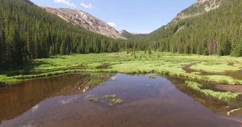 Mountain Valley Fly Over 4k Stock Footage 52751790