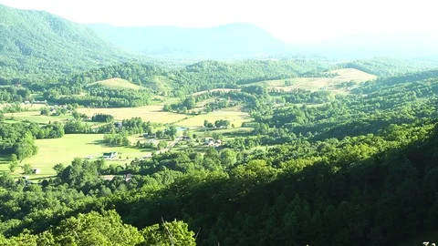 Mountain Valley  Stock Footage 69777054