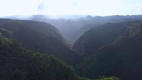Mountain valley Stock Footage 81357206