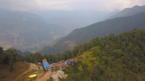 Mountain valley Stock Footage 99364803