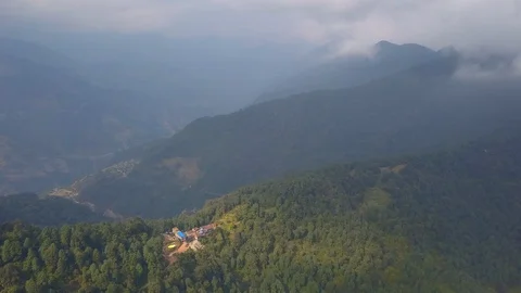 Mountain valley Stock Footage 99365829