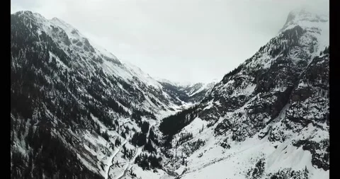 Mountain valley Stock Footage 134218132