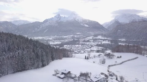 Mountain Valley Landscape  Vídeo Stock 88705618