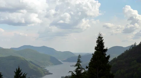 Mountain valley of Locarno Video stock 38416627