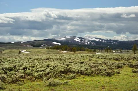 Mountain valley Stock-Fotos