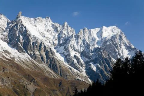 Mountain valley Stock Photos