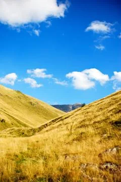 Mountain valley Stock Photos