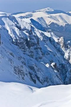 Mountain valley Stock Photos