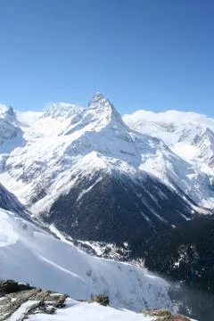 Mountain valley Stock Photos