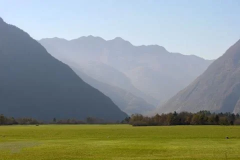 Mountain Valley Stock Photos