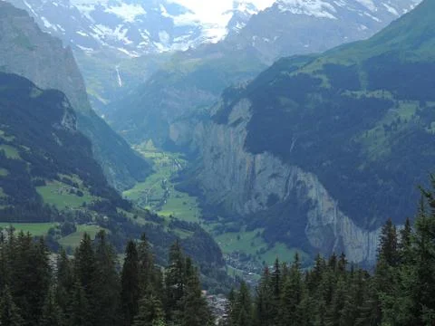 Mountain Valley Stock Photos