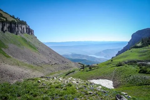Mountain Valley 写真素材