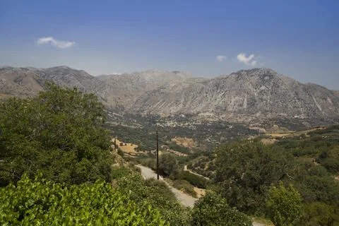 Mountain valley 写真素材