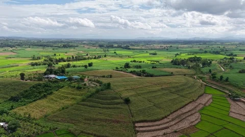 Mountain Valley Before Rainfall Video stock 315878760