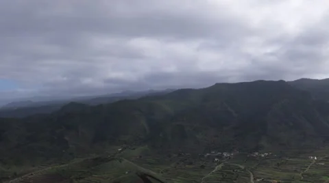 Mountain valley time lapse Video stock 34183871