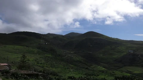 Mountain valley time lapse 動画素材 34183900