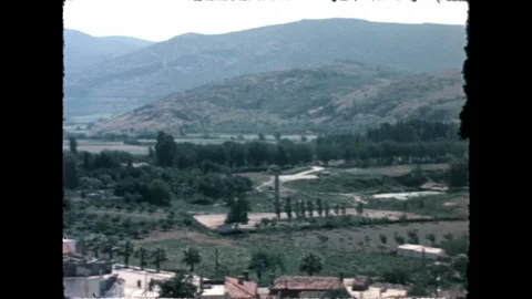 Mountain Valley View Stock Footage 277585316