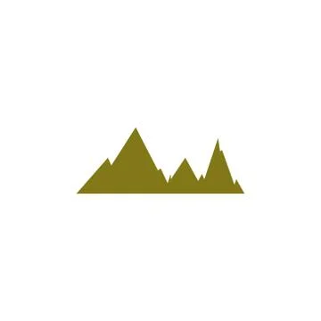 Mountain vector graphic design illustration 스톡 일러스트