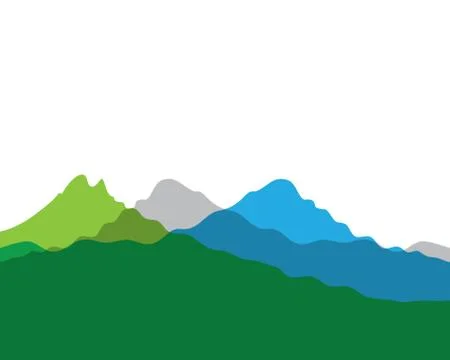 Mountain vector icon Stock Illustration