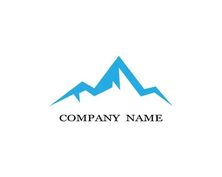 Mountain vector icon illustration design Stock Illustration