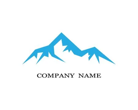 Mountain vector icon illustration design Stock Illustration