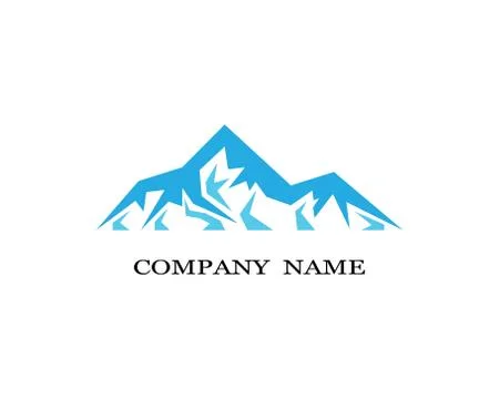 Mountain vector icon illustration design Stock Illustration