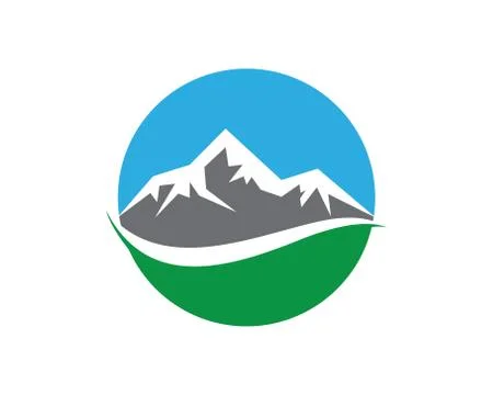 Mountain vector icon illustration design Stock Illustration