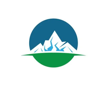 Mountain vector icon illustration design Stock Illustration