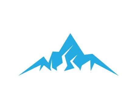 Mountain vector icon illustration design Stock Illustration