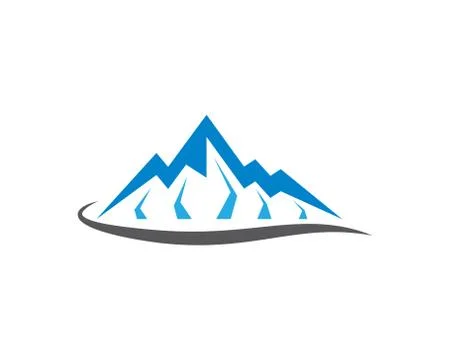 Mountain vector icon illustration design Stock Illustration