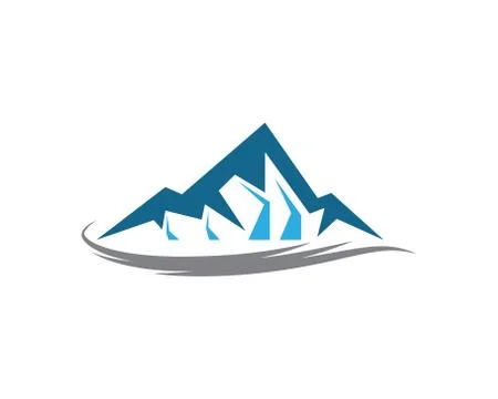 Mountain vector icon illustration design Stock Illustration