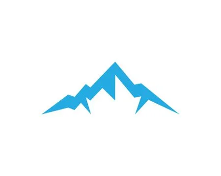 Mountain vector icon illustration design Stock Illustration
