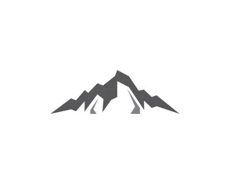 Mountain vector icon illustration design Stock Illustration