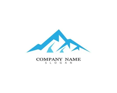 Mountain vector icon illustration design Stock Illustration