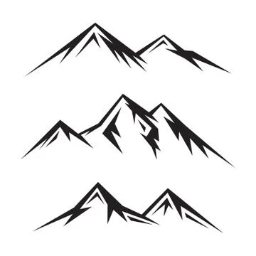Mountain vector Stock Illustration