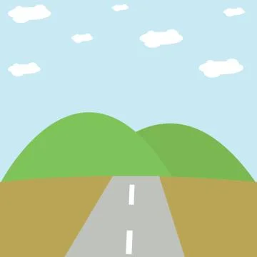 Mountain Vector Stock Illustration