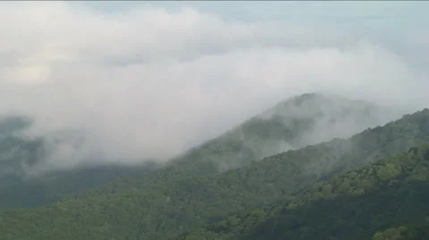 Mountain View and Clouds Stock Footage 29807079