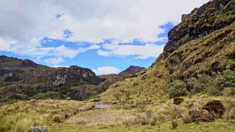 Mountain view Andes Stock Footage 85388758