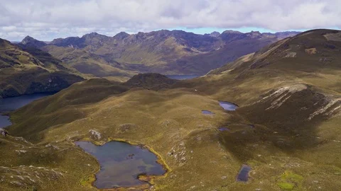 Mountain view Andes Stock Footage 85389094