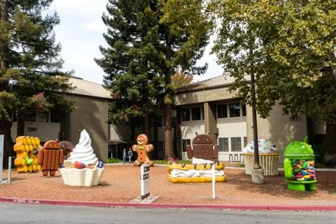 Mountain view, android Stock Photos