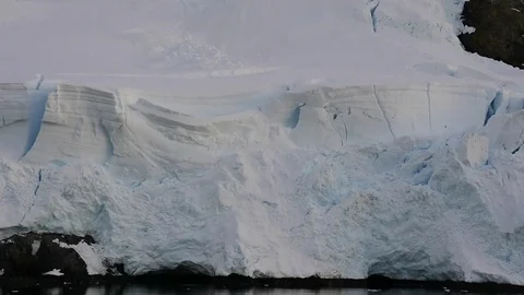 Mountain view in Antarctica Stock Footage 75363617