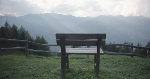 Mountain view in the austrian alps Stock Footage 230406811